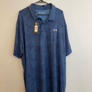 Under Armour 4XLT Loose Fit Heatgear Golf Polo NWT